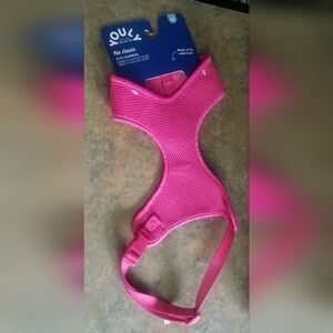 Pink YOULY The Classic Adjustable Dog Harness Medium Chest 18"-24" Neck 14"-16"